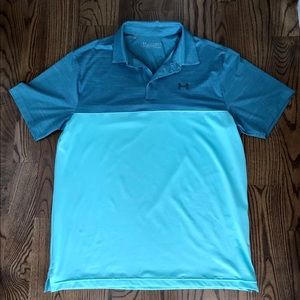 Under Armour Golf Shirt Large (two-tone)